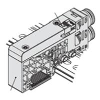 sj3000-50-1as-c6 SMC SJ3000 series One-Touch Fitting 6 mm Manifold Block for use with Valve, SJ3000-50-1AS-C6