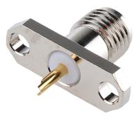 j01151a0149 Telegartner, Jack Flange Mount SMA Connector, 50Ω, Solder Termination, Straight Body