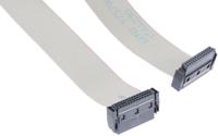 173798-173798-e ERNI Flat Ribbon Cable, 26-Way, 1.27mm Pitch, 300mm Length, AU IDC to IDC