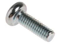 560-697 RS PRO Pozi M4 Pan Steel Machine Screws DIN 7985 x 12.0mm