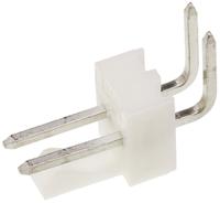 22-05-3021 Molex KK 254 Series Right Angle Through Hole Pin Header, 2 Contact(s), 2.54 mm Pitch, 1 Row, Unshrouded