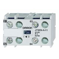 j73kn-a-11 Omron Auxiliary Contact Block, 2 Contact, 1NC + 1NO J73KN