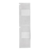 m4-203-ro-427 Brady B-427 on Black on White, Transparent Label, 25.40 mm Width, 25.40mm Label Width
