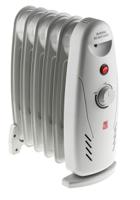 712-6073 RS PRO 500W Oil Filled Radiator, Floor Mounted, Type G - British 3-pin