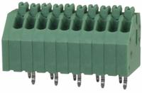 1990083 Phoenix Contact PTSA 0.5/10-2.5-Z Series PCB Terminal Block, 2.5mm Pitch, Through Hole Mount, 1-Row, Solder Termination