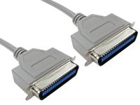 286-3394 RS PRO Centronics to Male Centronics Parallel Cable, 5m, Grey Sheath