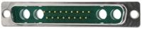 fm21wa4p-k120-1731070067 FCT from Molex FM 21 Way Panel Mount D-sub Connector Plug