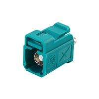 fk2fzg Taoglas FAKRA Gen 2 Series, Jack Cable Mount SMB Connector, Cable Termination, Straight Body