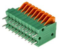 1791813 Phoenix Contact FFKDS/V-2.54 Series PCB Terminal Block, 2.54mm Pitch, Through Hole Mount, Solder Termination