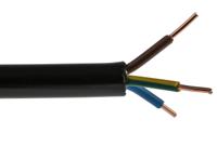 902-8290 RS PRO NYY-J 2.5 mm² 3 Core Power Cable, Black PVC, 50m