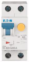 236949-pxk-b201n003-a Eaton RCBO, 20A Current Rating, 1P+N Poles, 30mA Trip Sensitivity, Type B, PXK Range