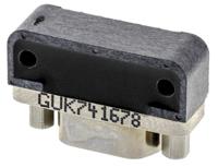 mwdm2l-15scbrp-110 Glenair MWDM 15 Way Right Angle Through Hole D-sub Connector Socket, 2.54mm Pitch