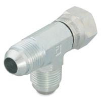 10r6mxs Parker Hydraulic Swivel Nut Tee 5/8 in Male to 5/8 in Female, 10R6MXS