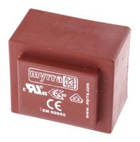 44201 Myrra 12V ac 2 Output Through Hole PCB Transformer, 3.2VA