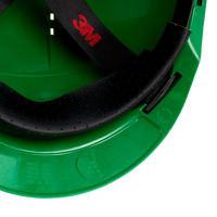 7000108289 3M G3000 Green Hard Hat , , Ventilated