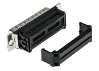 642-4878 RS PRO 25 Way Cable Mount D-sub Connector Plug, 1.27mm Pitch