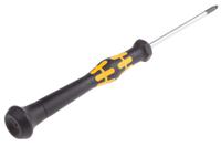 05030115001 Wera Pozidriv Precision Screwdriver, PZ0 Tip, 60 mm Blade, 157 mm Overall