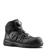 v2520 V12 Footwear Valiant IGS Black Fibreglass Toe Capped Men's Safety Boots, UK 6, EU 39