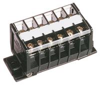 atk10-6p Toyogiken Barrier Strip, 8mm Pitch, 20A, 600 V, Screw Down Termination