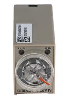 h3yn-4-dc24 Omron H3YN Series DIN Rail, Panel Mount Timer Relay, 24V dc, 4-Contact, 0.1 s → 10min, 4PST