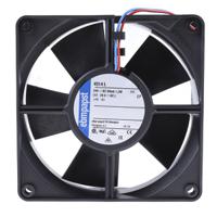4314l ebm-papst 4300 Series Axial Fan, 24 V dc, DC Operation, 95m³/h, 1.2W, 50mA Max, IP20, 119 x 119 x 32mm