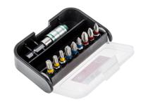 125-0435 RS PRO Bit Holder 10 Pieces, Phillips, Pozidriv, Star