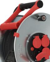 1207931 brennenstuhl 40m 4 Socket Type E - French Extension Reel, 230 V, IP44