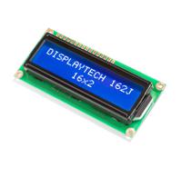 162j-cc-bc-3lp Displaytech 162J CC BC-3LP 162J Alphanumeric LCD Display, White on, 2 Rows by 16 Characters, Transmissive