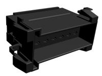 929505-5 TE Connectivity, Junior Power Timer Automotive Connector Socket Black Plug-In 14 Way