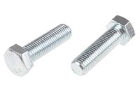 917-3021 RS PRO Bright Zinc Plated Steel, Hex Bolt, M16 x 55mm