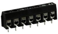 897-0755 RS PRO PCB Terminal Block, 7-Contact, 5mm Pitch, Through Hole Mount, 1-Row, Screw Termination
