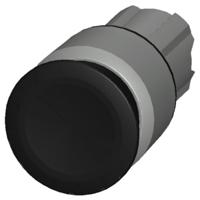 3su1050-1aa10-0aa0 Siemens SIRIUS ACT 3SU10 Series Black Latching Push Button Head, 22mm Cutout, IP66, IP67, IP69K