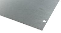 439-3249 RS PRO Silver Aluminium Front Panel, 6U, 482.6 x 265.9mm
