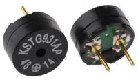 754-2021 RS PRO 92dB PCB Mount External Magnetic Buzzer Component, 9 (Dia.) x 4.5mm, 2V Min, 4V Max