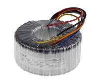 117-6071 RS PRO 2 x 115V ac, 2 x 24V ac Toroidal Transformer, 500VA, IEC 61558-2-6
