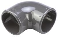 721100107 Georg Fischer Plastic Pipe Fitting, 90° Elbow, 25mm