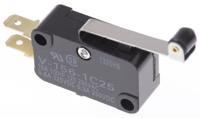 v-156-1c25 Omron Roller Lever Micro Switch, Tab Terminal, 15 A @ 250 V ac, SPDT, IP40