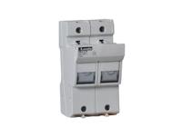 fb02a2p Lovato 50A Base Mount Fuse Holder for 14 x 51mm Fuse, 2P, 690V ac