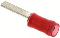 131331 TE Connectivity , PIDG Insulated Crimp Blade Terminal 12.4mm Blade Length, 0.2mm² to 1.6mm², 22AWG to 16AWG, Red