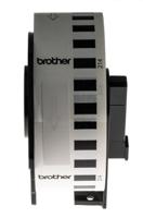 dk-22214 Brother White Black Print Label Roll, 12mm Width, 1 Roll Qty