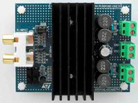 steval-cca027v1 STMicroelectronics STEVAL-CCA027V1, Dual BTL Class-D Audio Amplifier Demonstration Board Audio Amplifier Demonstration