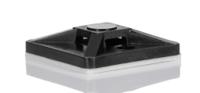 151-28412-mb4a-pa66-bk HellermannTyton Self Adhesive Black Cable Tie Mount 28 mm x 28mm, 5.4mm Max. Cable Tie Width