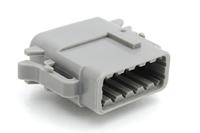 atm06-12sa Amphenol Industrial, ATM Automotive Connector Plug Grey Cable Mount 12 Way, Crimp Termination ATM06-12SA