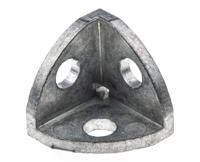 180-9138 RS PRO M5 Angle Bracket, Connecting Component, Strut Profile 20 mm, Groove Size 5mm