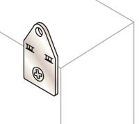aa1206x-srx-aa1206x ABB SR/SRN Series Stainless Steel Wall Bracket for Use with SRX Enclosure