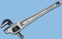 135a18 Facom 135A.18 Pipe Wrench, 450 mm Overall