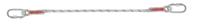 ld11-15-10-10 Tractel 1.5m Safety Rope Lanyard Screw Karabiner Single
