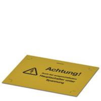 1004500 Phoenix Contact Warning Label