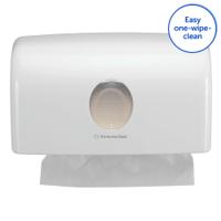 6956 Aquarius ABS White Wall Mounting Paper Towel Dispenser, 287mm x 142mm x 159mm