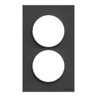 s540714 Schneider Electric Anthracite, 2 Gang, Odace